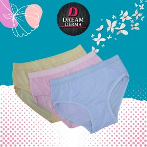 3 pieces Stretchable panties girls & women